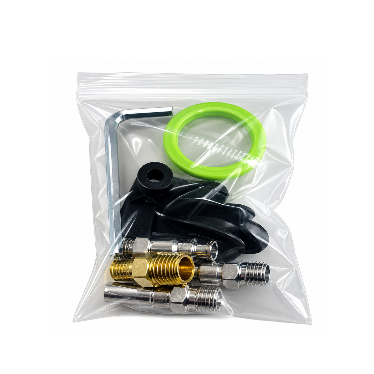 Kit Garrafa Injetora Aluminio Fluidos P/ Limpeza De Ar 141b