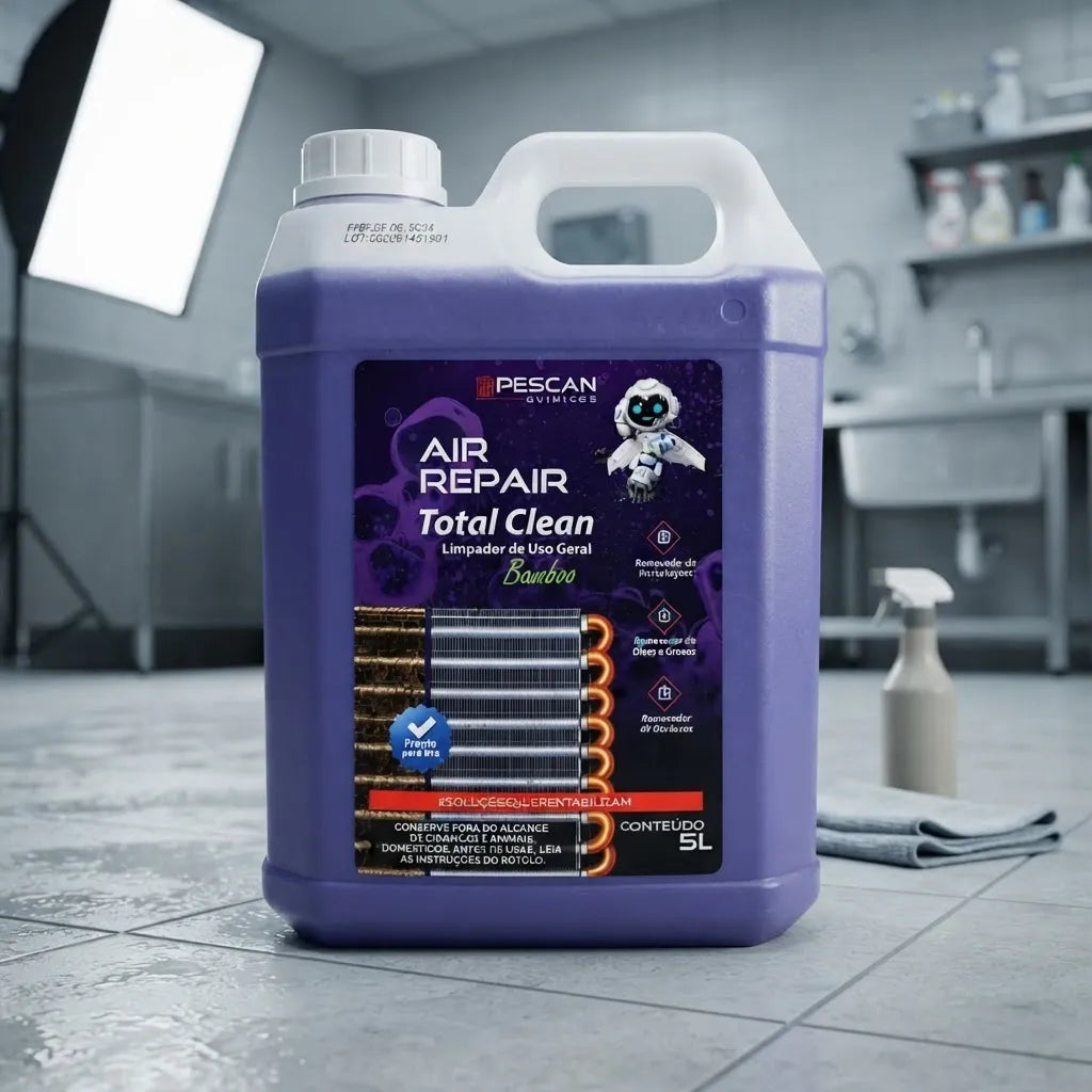 Air repair total Clean limpador uso geral 5L - limpeza serpentina de sistema - Bamboo