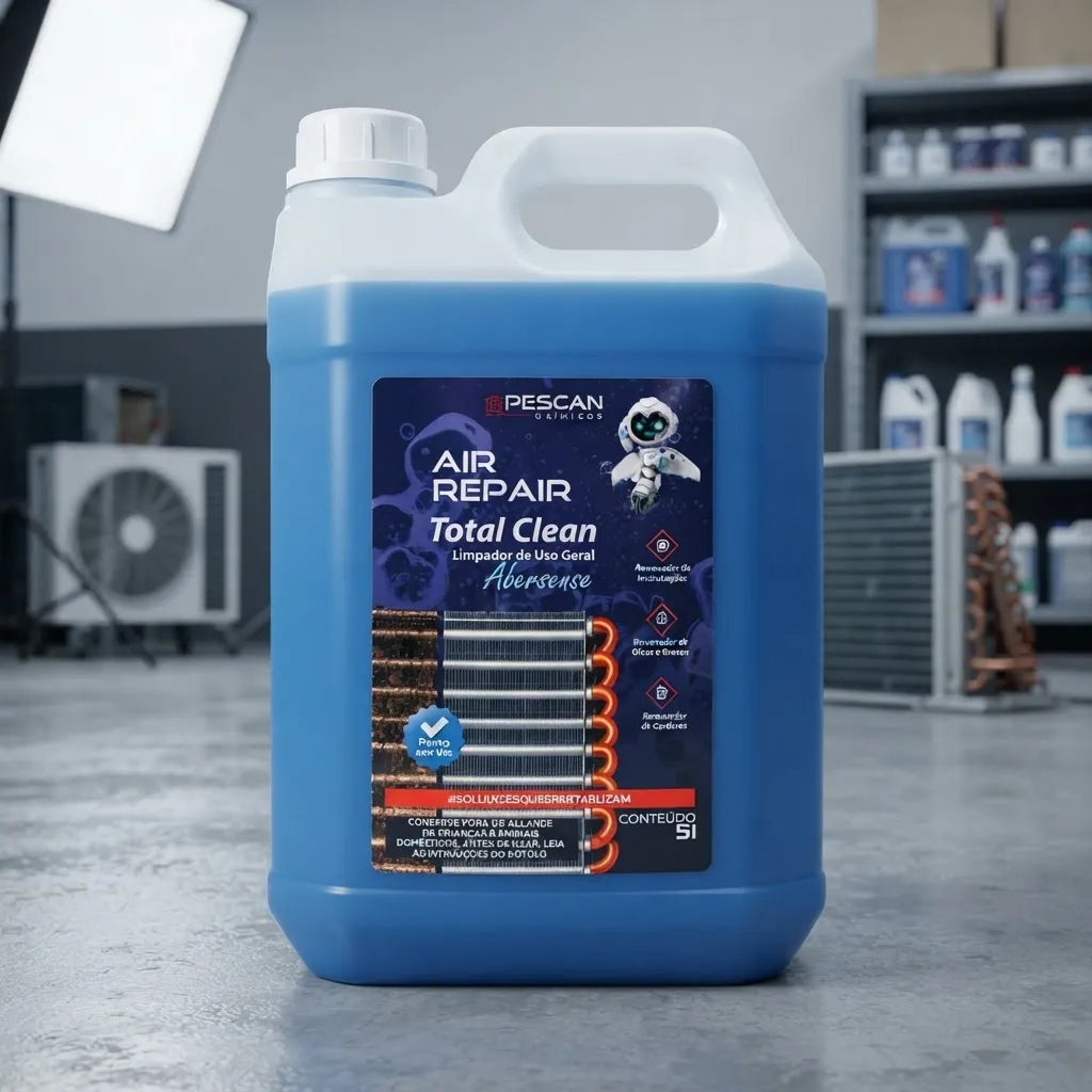 Air repair total Clean limpador uso geral 5L - limpeza serpentina de sistema - Abersense
